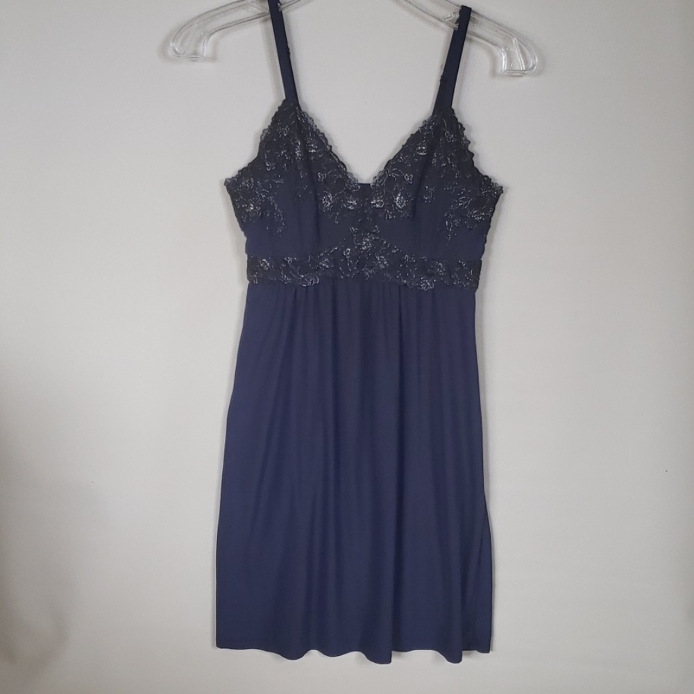 Soma mornig launch navy blue dress XS